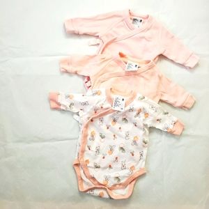 Uniqlo Baby (0-3M) Bodysuit (3-Pack)